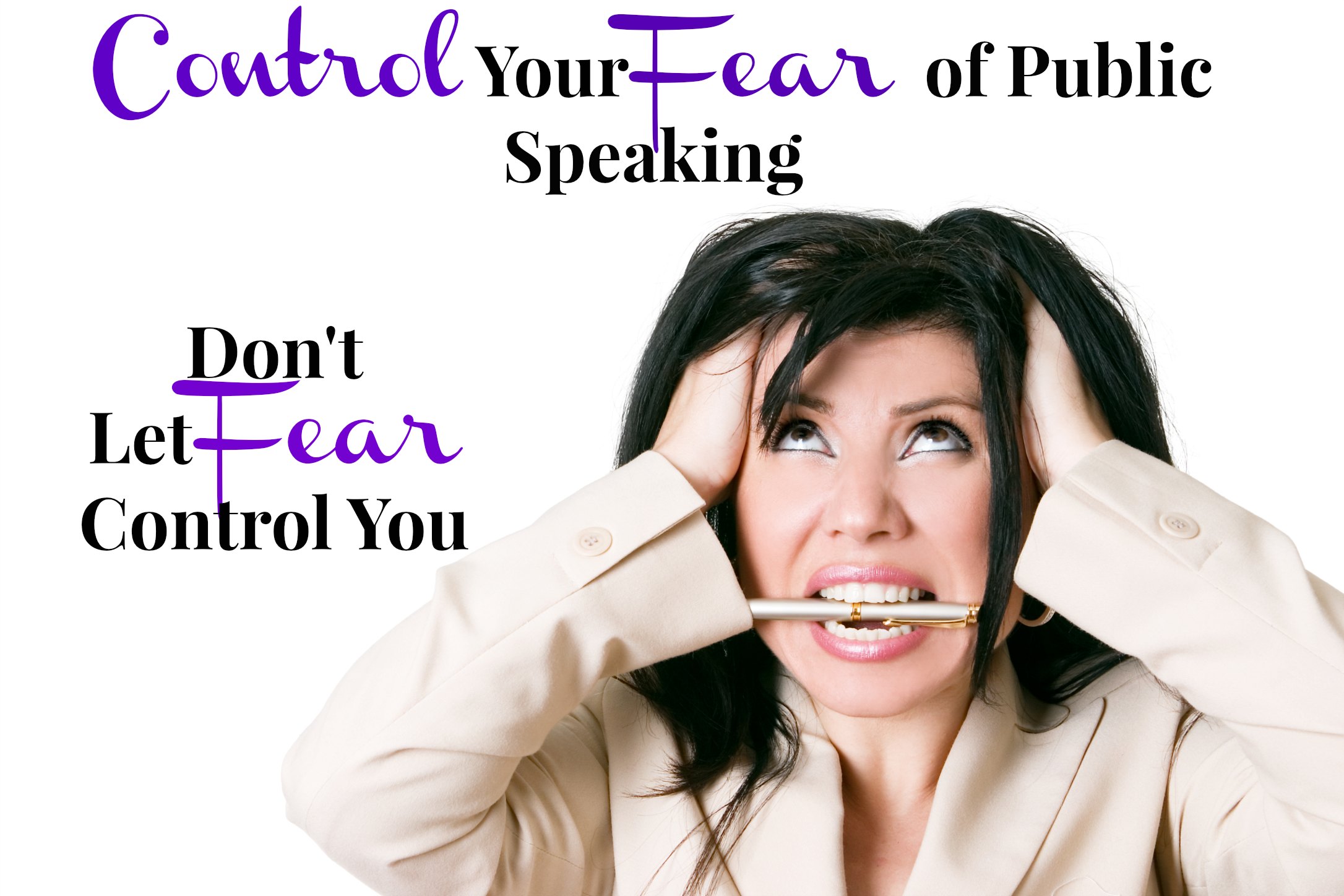 Control Your Fear Of Public Speaking