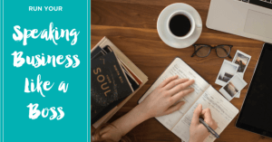 Here is how to run your speaking business like a machine