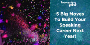 speaking career